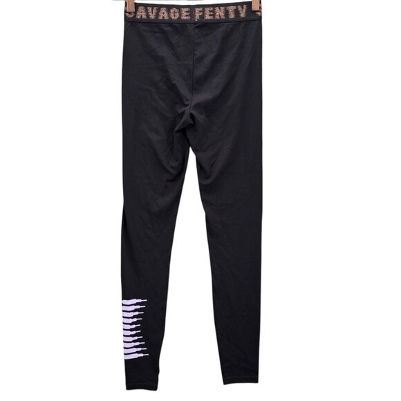 Savage X Fenty Womens S Forever Savage Jersey‎ Legging in Black Caviar NWT - Picture 4 of 13